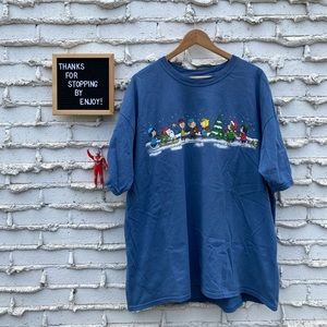 Vintage Snoopy The Dog Cross Textured Print Christmas Gifts Shirt